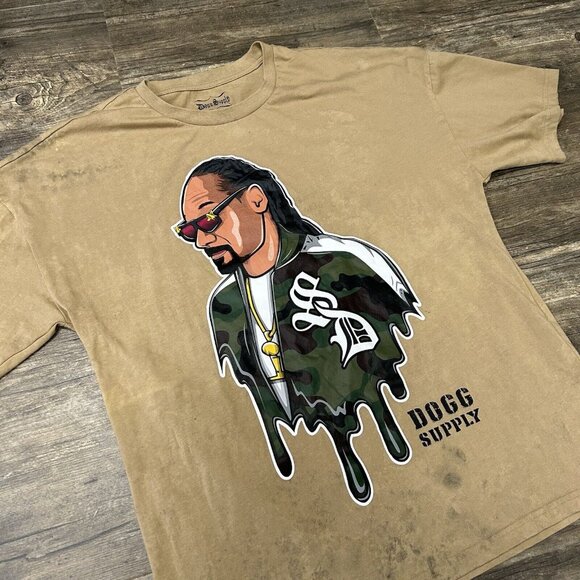 STAINED* Dogg Supply by Snoop‎ Dogg Tshirt Men Large Rap Hip Hop Culture - Picture 7 of 8